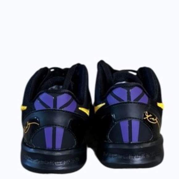 Nike Kobe VIII 8 Shoes Size 11 C Toddler Sneakers FN0267-002 Black Gold Purple - Picture 5 of 9